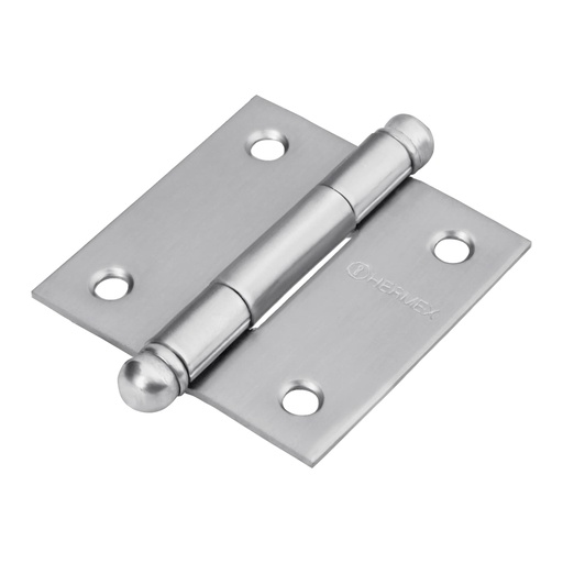 [HTH - B072] BISAGRA BC204R A.INOX. 2x2 C/10 HERMEX SP