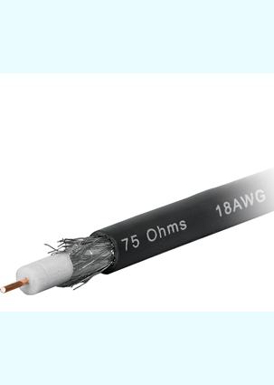 [HTV - C851] CABLE CABCO6 COAXIAL P/TV RG6 R/100 MT. VOLTECK