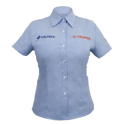 [BTP - 0275] CAMISA CAMAZDCXL AZUL DAMA M/CORTA XG TRUPER 61109 SP