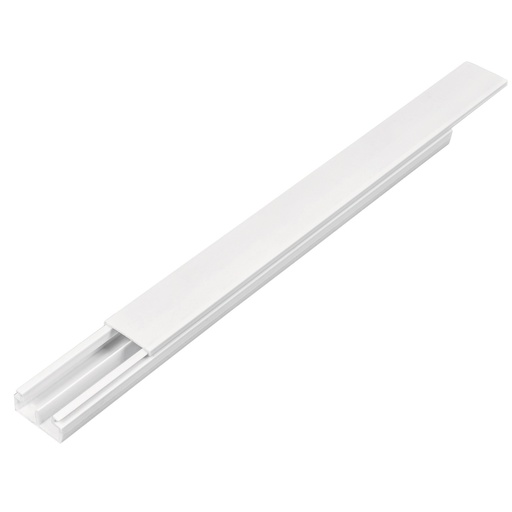 [IFC - 0750] CANALETA 20 X 10MM. BLANCA 2 MTS. ECONOMICA