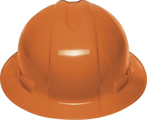 [HTR - C557] CASCO CASNX DE SEGURIDAD NARANJA ALA ANCHA TRUPER SP