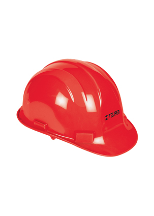 [HTR - C553] CASCO CASR DE SEGURIDAD ROJO TRUPER SP