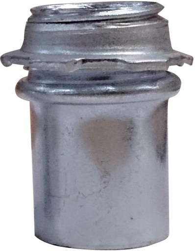 [VTM - C150] CONECTOR CONDUIT 1/2 GALV.S/ROSCA P.DELG.E.VERDE